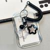 Bus Simple Transparent Ins Card Cover Student Campus Meal Card Subway ID Card Star Chasing Protection Cover