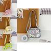 Girl Pvc Small Crossbody Bag With Zipper Pocket For Daily Casual Use
