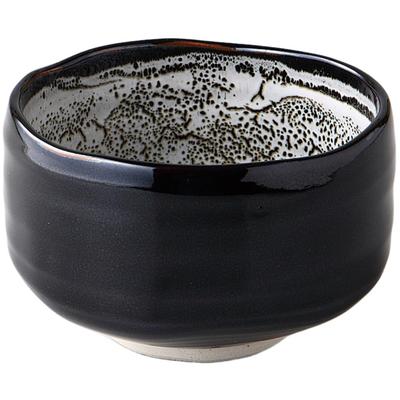 Matcha x x Tenmoku Biela Mino Vyrobené v Japonsku Ale-net Miska, Š12,3 H12,3 V7,8cm, Vnútorná, Keramika,