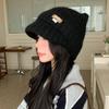 Autumn and Winter New Adult Ear Knitted Woolen Hat Korean Style Casual Versatile Warm Outdoor Travel Windproof Ear Protection