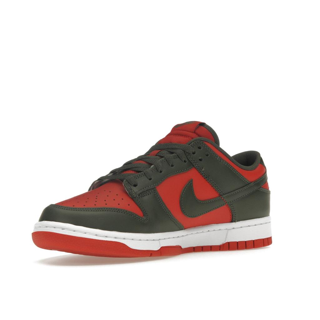 Nike Dunk Low Cargo Khaki Mystic Red Men Sneakers Green White DV0833-600