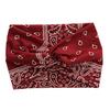 Flower Type European and American Wide Edge Cross Headband Women's Running Yoga Bag Hair Headscarf Outdoor Sports Super Wide Headband