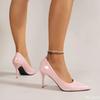 Fashion Ladies pointed high heels Shallow mouth elegant single shoe Simple fashion Womens pumps Small niche comfortable work Shoes Mujer