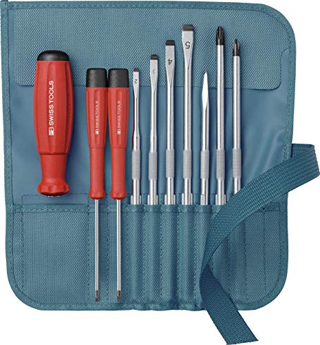 

PB 8218 SwissGrip Screwdriver Kit for Slotted & Phillips (Petrol)