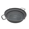 SILICONE INSERT FOR FRYER, FOLDABLE, ROUND, 19cm