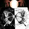 Tapestry Butterfly Moon Phases Tablecloth for Bedroom Decorative Background Cloth Picnic Blanket Tarot Tablecloth Home
