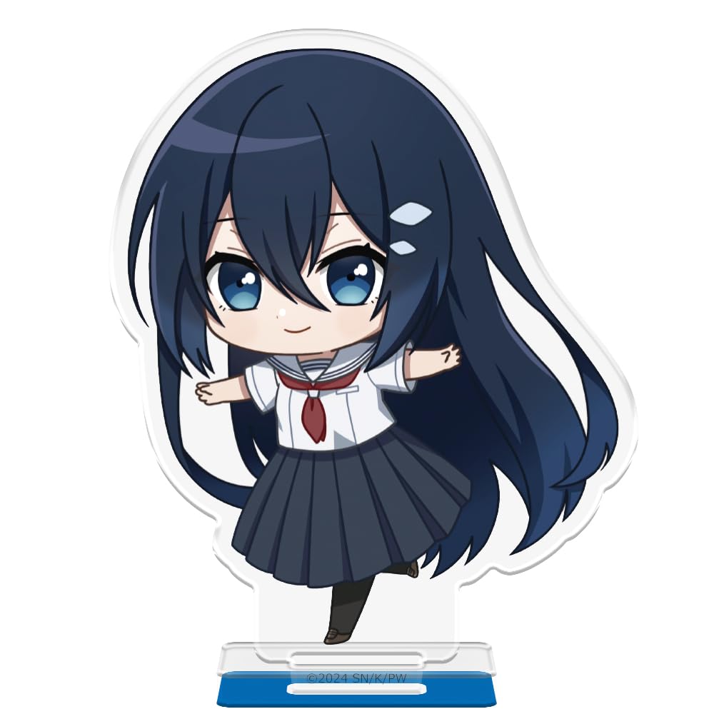 TV anime Want to Eat acrylic character stand Hinako Shiori Miku deformed character "I Me, Monster" & &