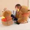 Cloth Doll Capibara Anime Fluffty Toy Simulation Capybara Plush Doll  Birthday Gift