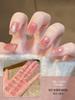 20 Pcs Halloween Christmas UV Semi Cured Gel Nail Stickers Self Adhesive Long Lasting Popular Nail Art Wraps