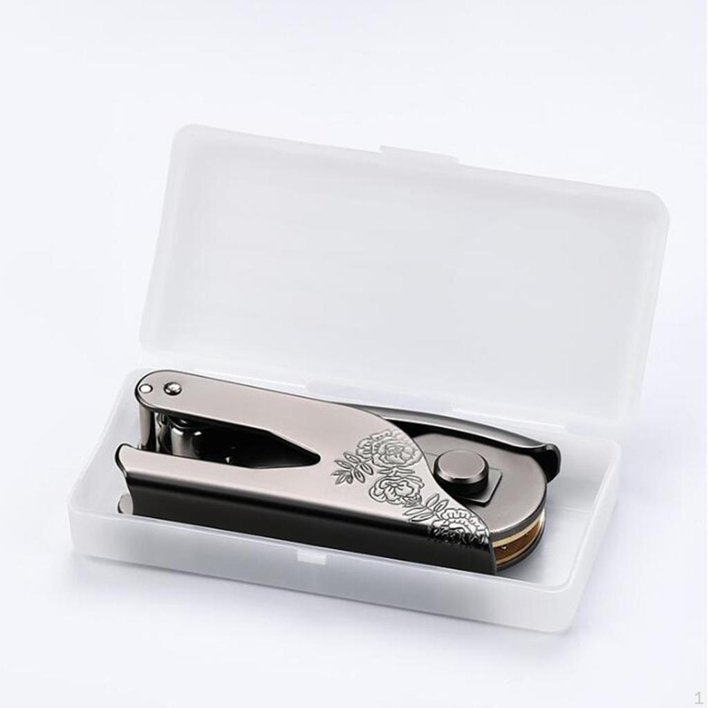 Letter Embosser, Handheld Stamping Device for Name Cards