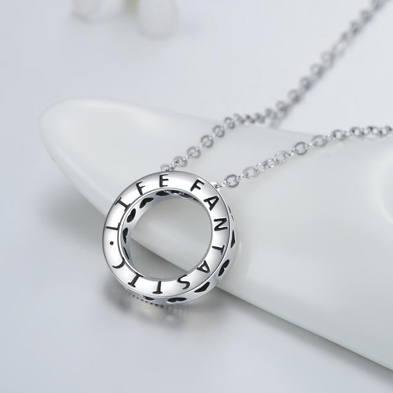 Weelody 16° Compleanno Regalo Per Ragazze, In Argento Sterling 925 Con Zirconi Cubici Farfalla Collana Con Pietra A Cuore, Nato Nel 2007, Argento