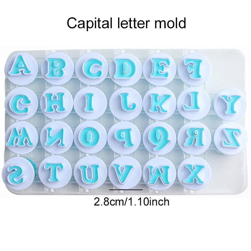 Baking Mold Cookie Cutter Letter Number Baking Pastry Molds Cake Decorating Cupcake Making Fondant Cutting Kitchen Tools TMZ