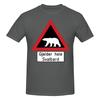Lustiges Svalbard Eisbär Schild Gjelder Hele Svalbard Unisex Gedrucktes T-Shirt Unisex T-Shirtwesentlich