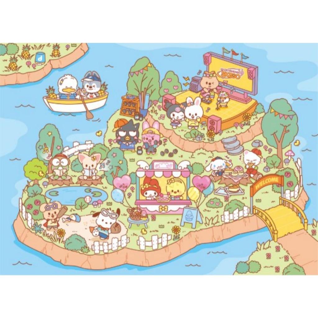 Stray Kids HUG PLUSH KEYRING - SKZOO X SANRIO CHARACTERS