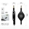 Kashimura (NKD-243) Convenient Retractable Lightning-AUX Conversion Cable for Playing iPhone Music On Car Audio