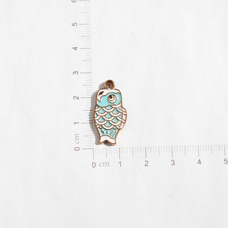 Handmade Alloy Oil Drop Pendant Earrings and Jewelry Accessories