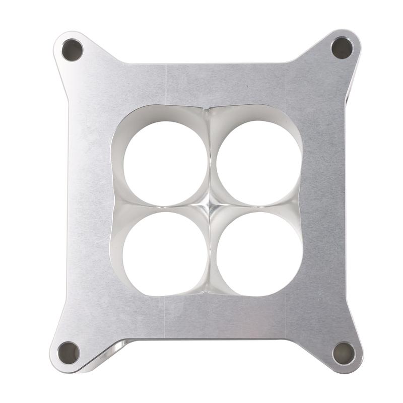 4150 Square Bore Carburetor CNC Aluminum Spacer - 2" 4 Port for High Performance Engine Tuning