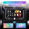 1 Din Car Stereo MP5 Player Car Radio 6.9 Inch Multimedia Player Carplay Android Auto Bluetooth Screen Mirroring USB