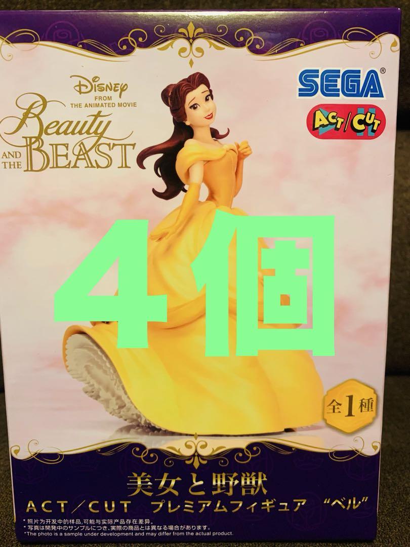 

[USED] 996, Beauty and the Beast ACT/CUT Premium Figure Belle