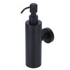 200ml Runder Seifenspender Wandmontiert Shampoo Duschgel Behälter Badezimmerzubehör Schwarz