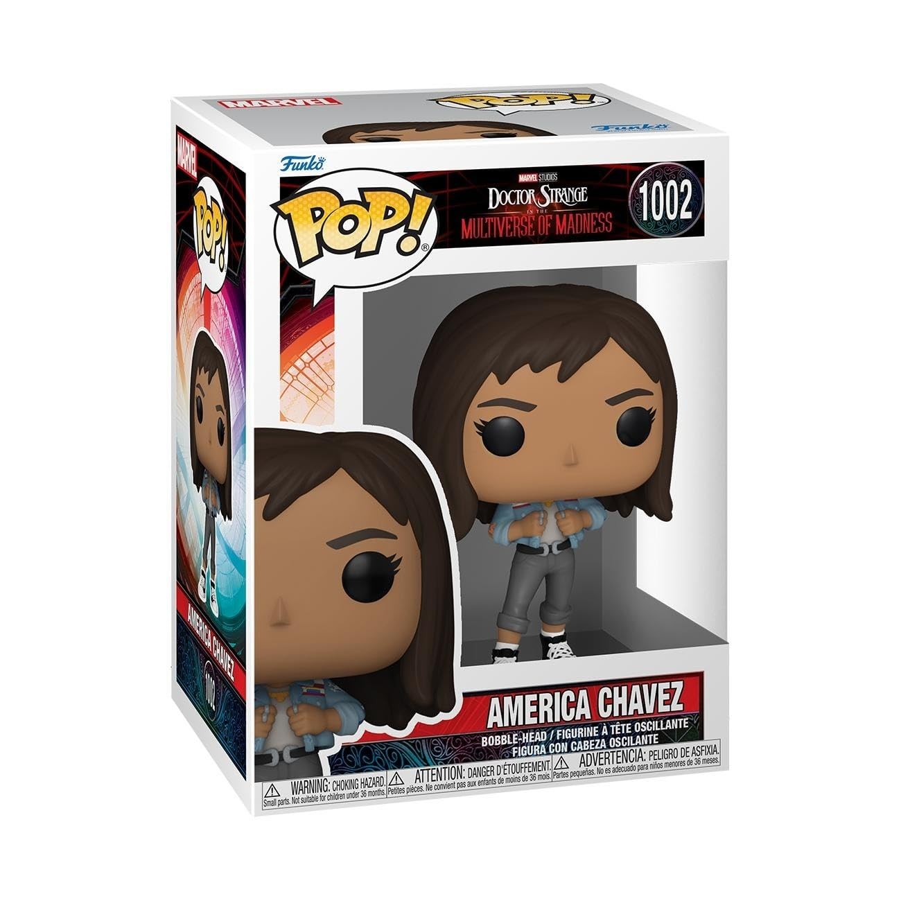 

Funko Doctor Strange Multiverse of Madness America Chavez Pop! Marvel -