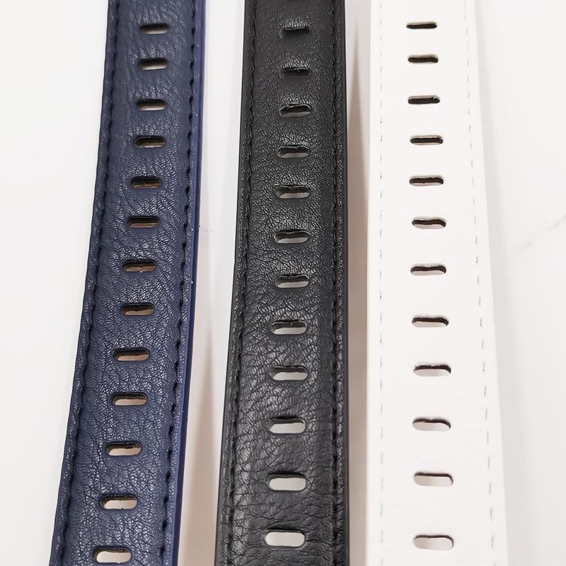 New Hollow Hole-free Ladies Belt, Student Versatile Jeans Decorative Belt