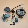 Lgnition Switch Lock 5 Wire Scooter Ignition Switch Contact Key Set For Moped 100 125cc GY6 49 50cc TaoTao Peace Roketa Jonway
