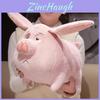Adorable Nezha Flying Pig Plush Toy Soft Stuffed Animal Doll For Girls Cuddly Pillow
