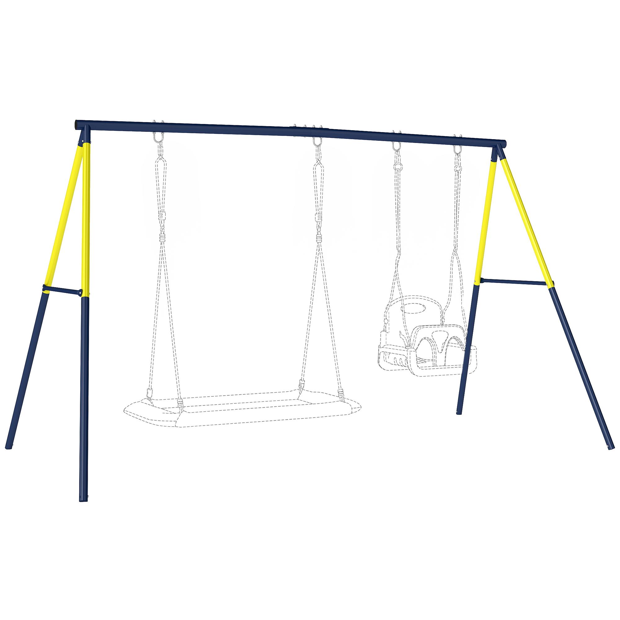 Metal Children`s Swing Frame for 2