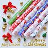 Versatile Santa Claus Christmas Wrapping Paper Christmas Trees Elk Gift Wrapping Paper Gift Box Paper Christmas Party