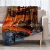 Total War Theme Printed Blanket - Perfect for Couch, Bed, Travel & Outdoor Use | Machine Washable, Cozy & Durable.