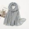 TR Cotton Meteor Hot Stamped Women's Scarf Accessories Star Gold Sparkling Scarf 1pcs