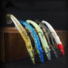Zacht Kunstaas Glow Crazy Fish Zandworm Wobbler Lokaas met Jigkop Haak Siliconen Zeebaars Snoek Cana Rotsvissen Tandvis Vinyl Vissen 260319