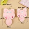 Adorable Cartoon Cat Plush Keychain - DIY Schoolbag Pendant