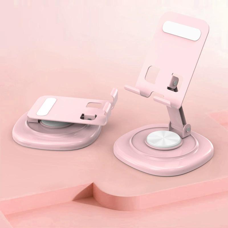 Foldable Mobile Phone Stand 360 Rotation Desktop Holder Portable Bracket