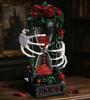 MOC Gothic Skeleton Hourglass Black Spine Sword Lost Rhyme Building Blocks Set Chord Special Dark Rose Toy Special Holiday Gifts