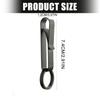 Stainless Steel Keychains Buckles Key Rings Car Accessor Waist Hanging Chain Rings Buckles Opener Outdoor Tool