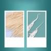 1Pc 304 Stainless Steel Toothpick, Knife, Tooth Picking, Portable Ultra-fine Anti-blocking Hook, Crochet Can Open The Bottle and Buckle The Teeth,
