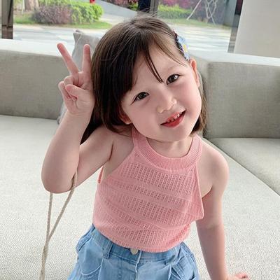 Children's Wear Girls' Suspender Top With Foreign Style
