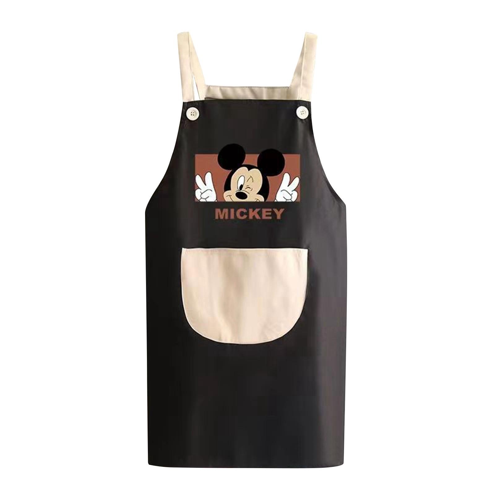 

Кухонный фартук Кулинарная мода Корейская версия Милый фартук Рабочая одежда One Size чёрный