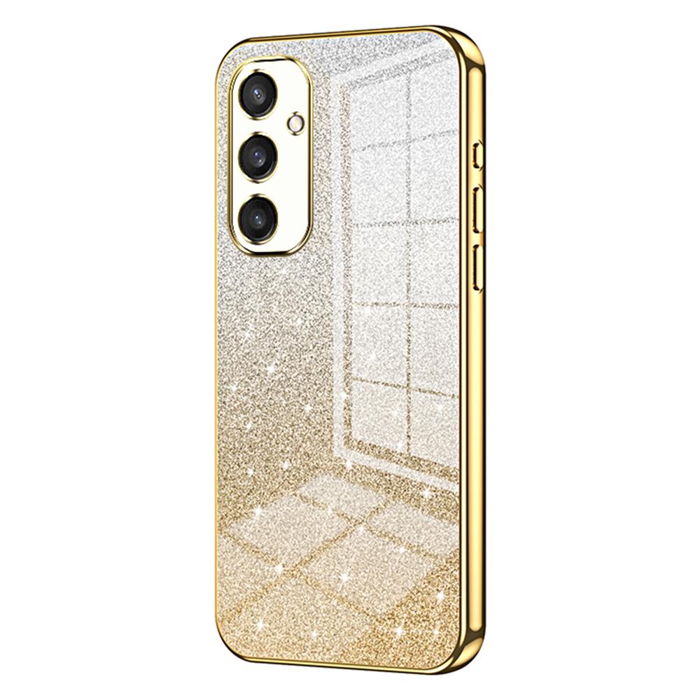 For Samsung Galaxy S25 Case Electroplating Gradient Glitter TPU Phone Cover