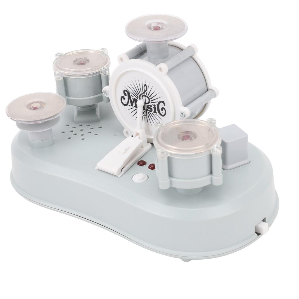 Finger Touch Drum Early Educational Simulation Electronic Tiny Desktop Finger Drum with Sound Light