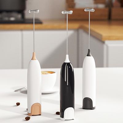 Mini-Milchaufschäumer, Hand-Schaum-Maker für Latte Macchiato, Schneebesen, Kaffee, Cappuccino, Frappe, Matcha, heiße Schokolade, Schneebesen, Getränkemixer
