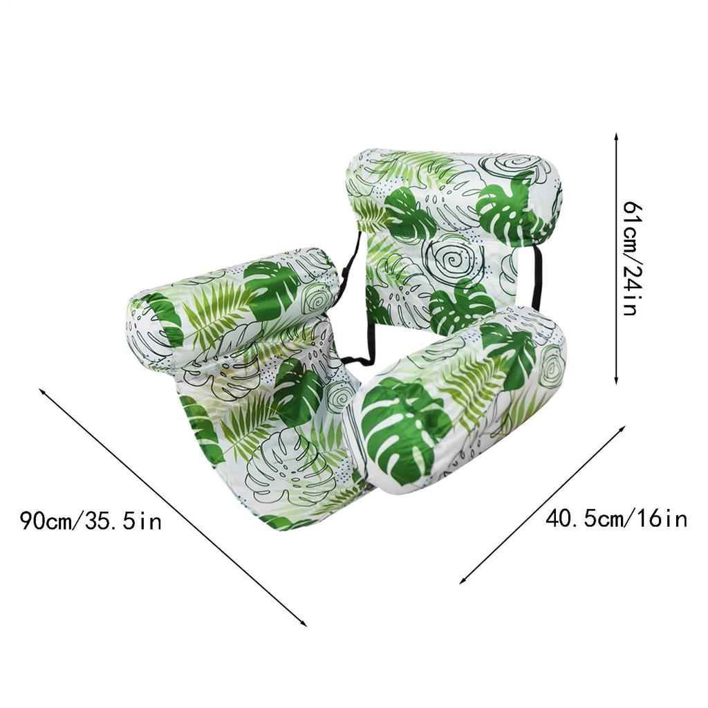 Pool Lounger Float Adjustable Thickened Ergonomic Portable Summer Swimming Pool Rafts For Beach Lake River Sea Vacation Travel