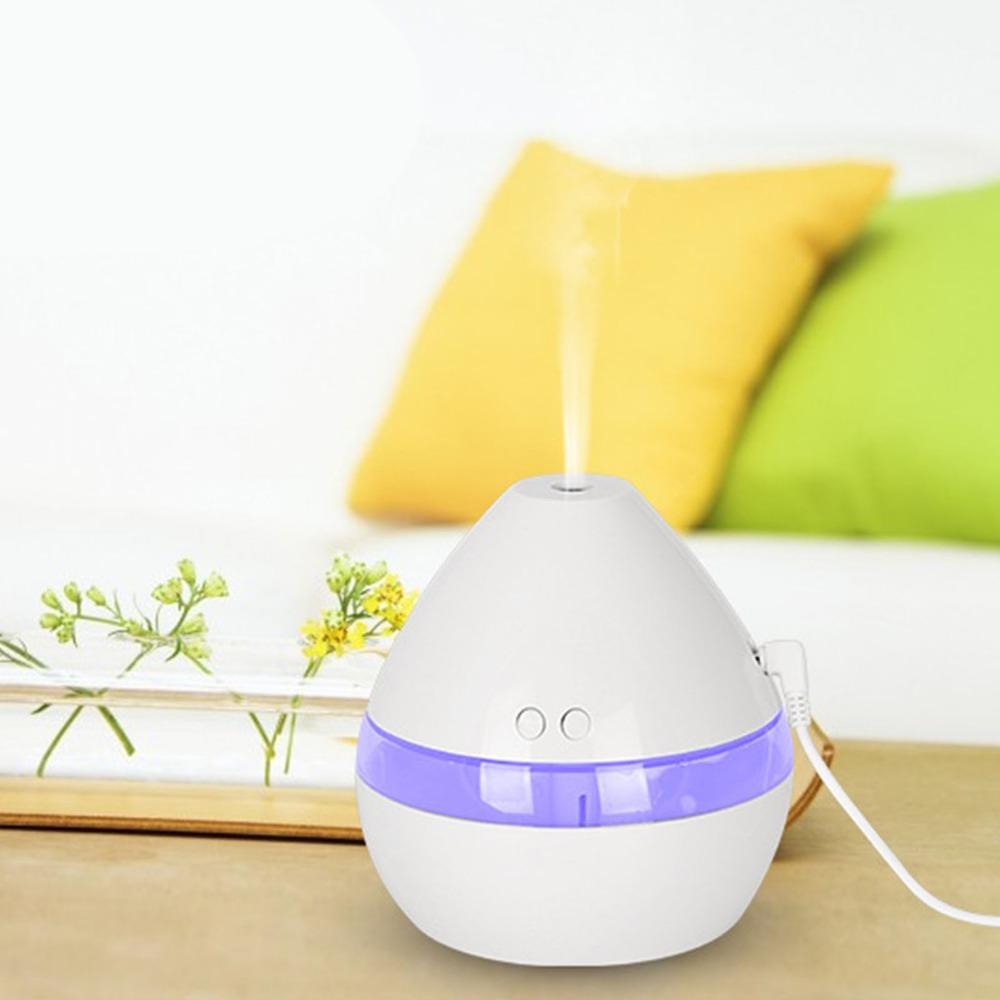 Plastic Essential Oil Diffuser White Cold Mist Maker Quiet Air Humidifier Home Decoration