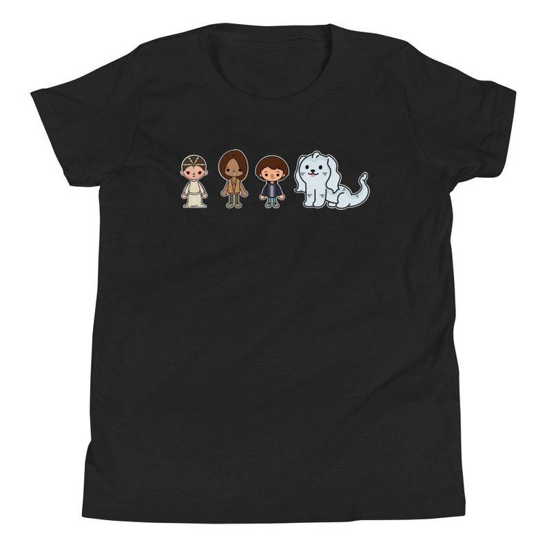 Vintage 80s nostalgia Never Ending Story characters Youth Short Sleeve T-Shirt 140