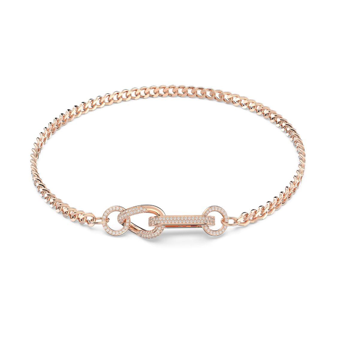 Swarovski Exquisite Casual Fashion Necklace Women necklace Rose-Gold 5642687 S