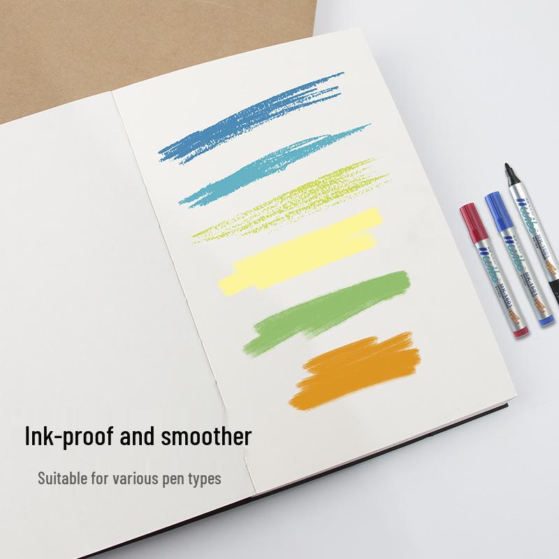 Thickened Art Sketchbook - Blank Pages, A4/A5/B5 Sizes Available
