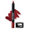 MARS Won't Smudge Won't Budge Matte Lip Crayon | Up To 12 Hours Long Lasting Lipstick | One Swipe Pigmented | Transfer-proof | Free Sharpener (3.5 Gm