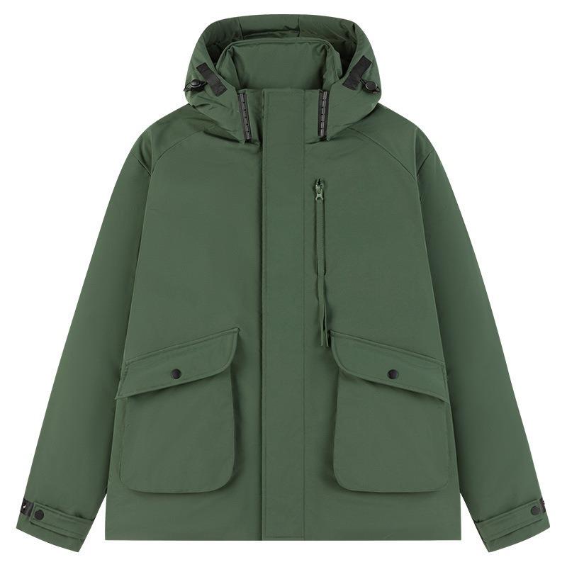 Couple tooling down padded jacket men's trend padded jacket new winter short trend loose thickened down padded jacket women